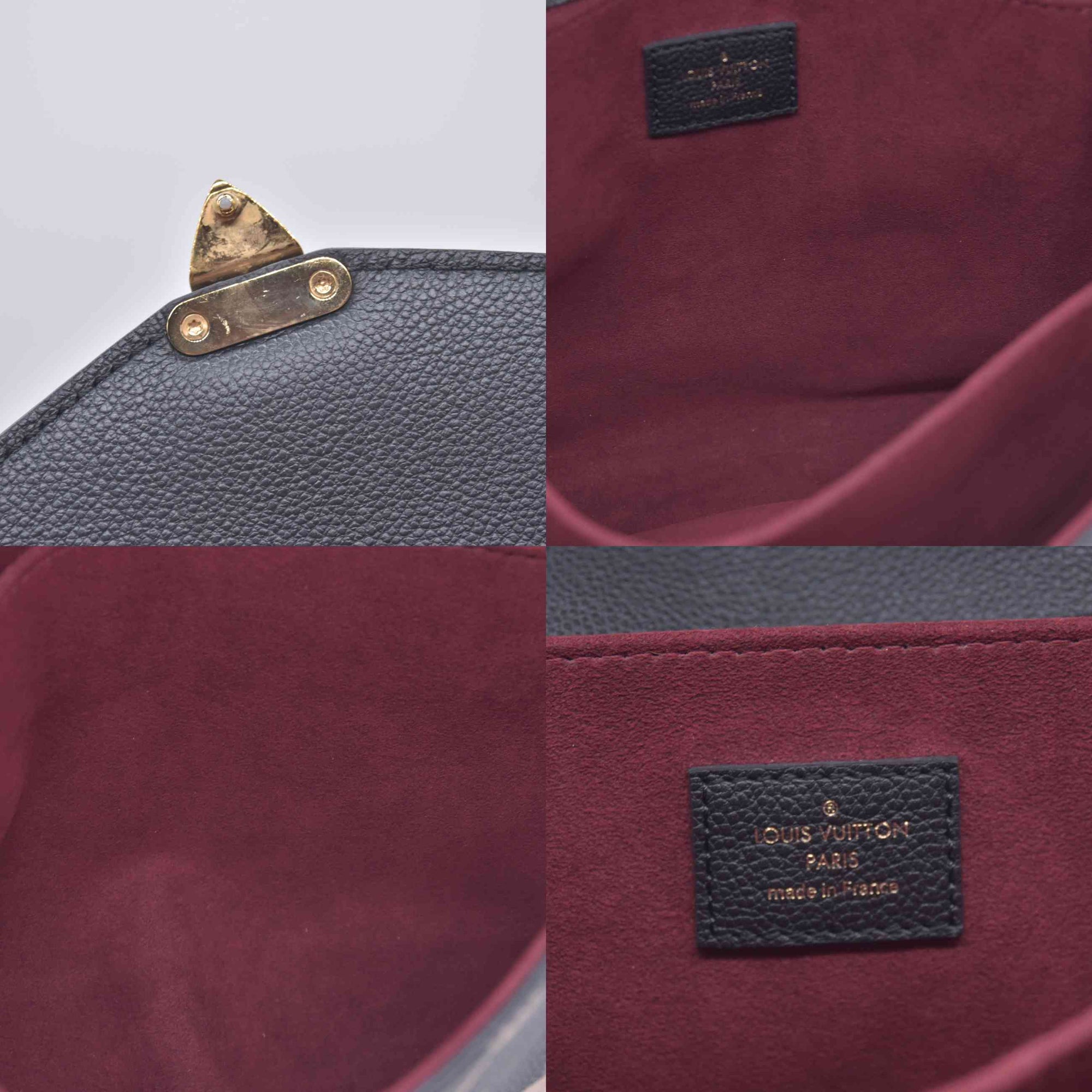 $3300 Louis Vuitton BiColor Pochette Metis Black Cream RFID 10020741