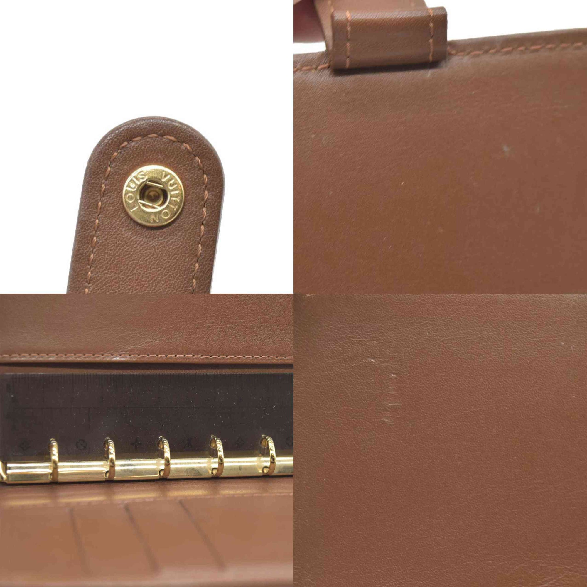 $505 LOUIS VUITTON Monogram Vernis Agenda PM Day Planner Notebook Cover