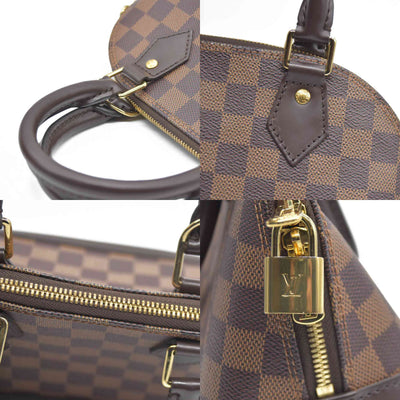 $1940 Louis Vuitton  Damier Ebene Alma BB