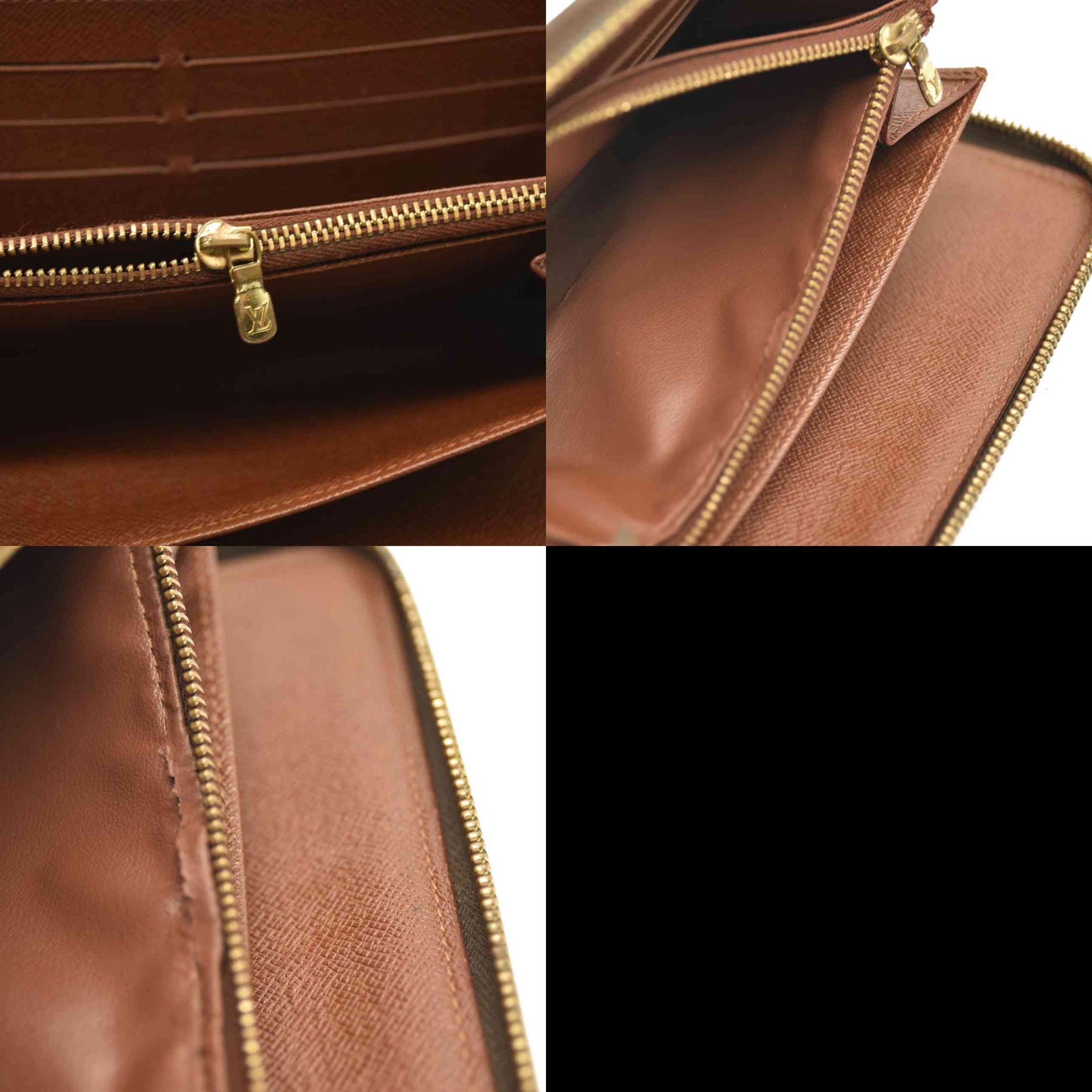 LOUIS VUITTON Monogram Zippy Organizer Wallet