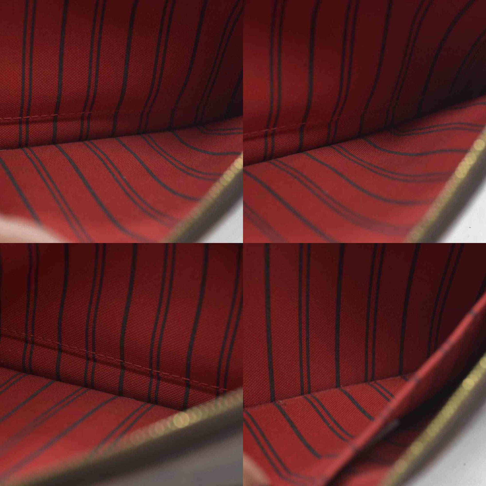 Louis Vuitton  Damier Ebene Neverfull MM GM Pochette (no strap)