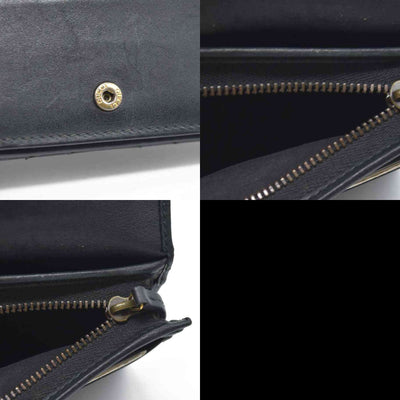 $580 CONSIGNMENT Gucci GG Marmont Quilted Bifold Compact Wallet Black