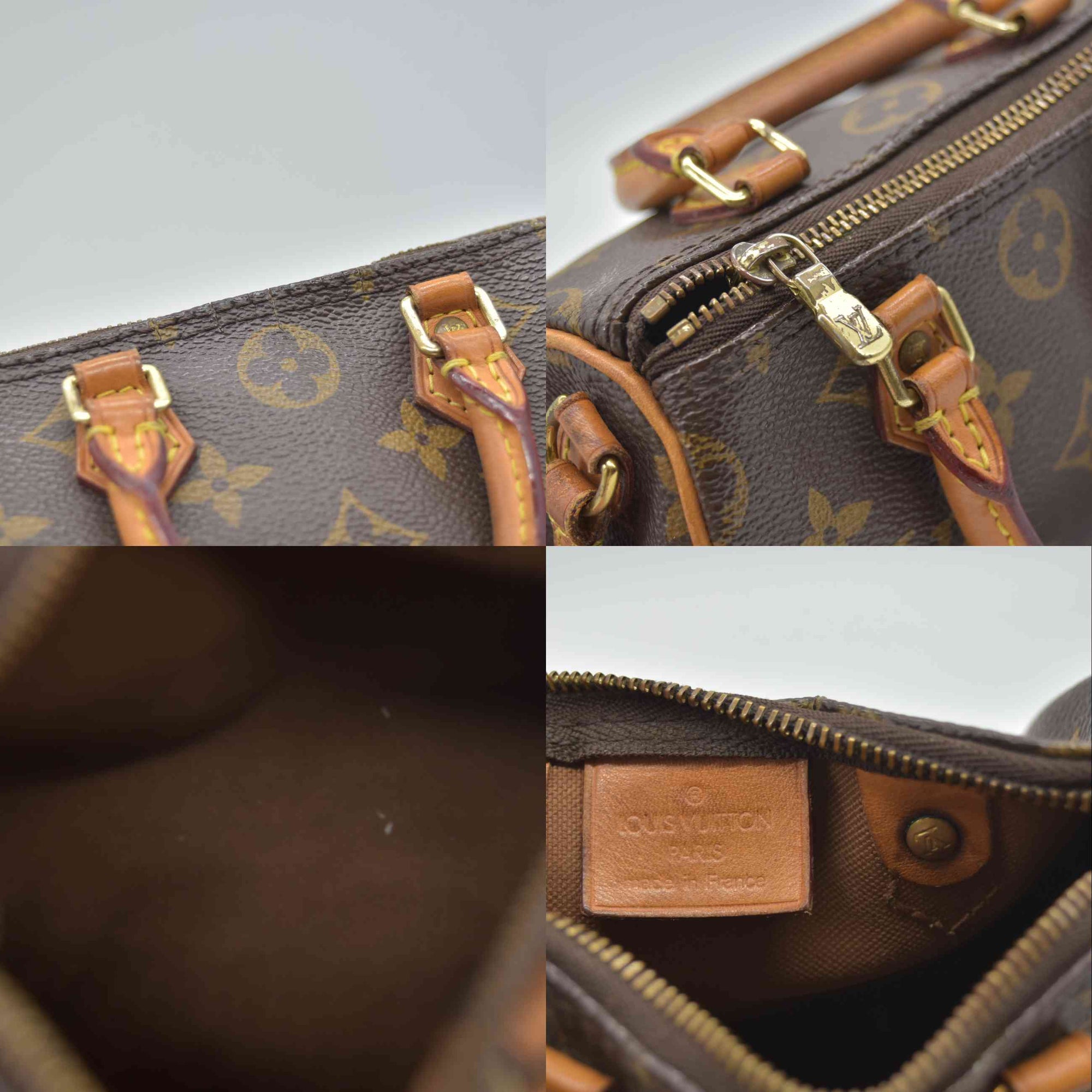 $1960 2015 Louis Vuitton  Monogram Nano Speedy TR4155