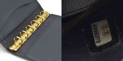 CHANEL CC  Leather Agenda Planner Notebook Cover