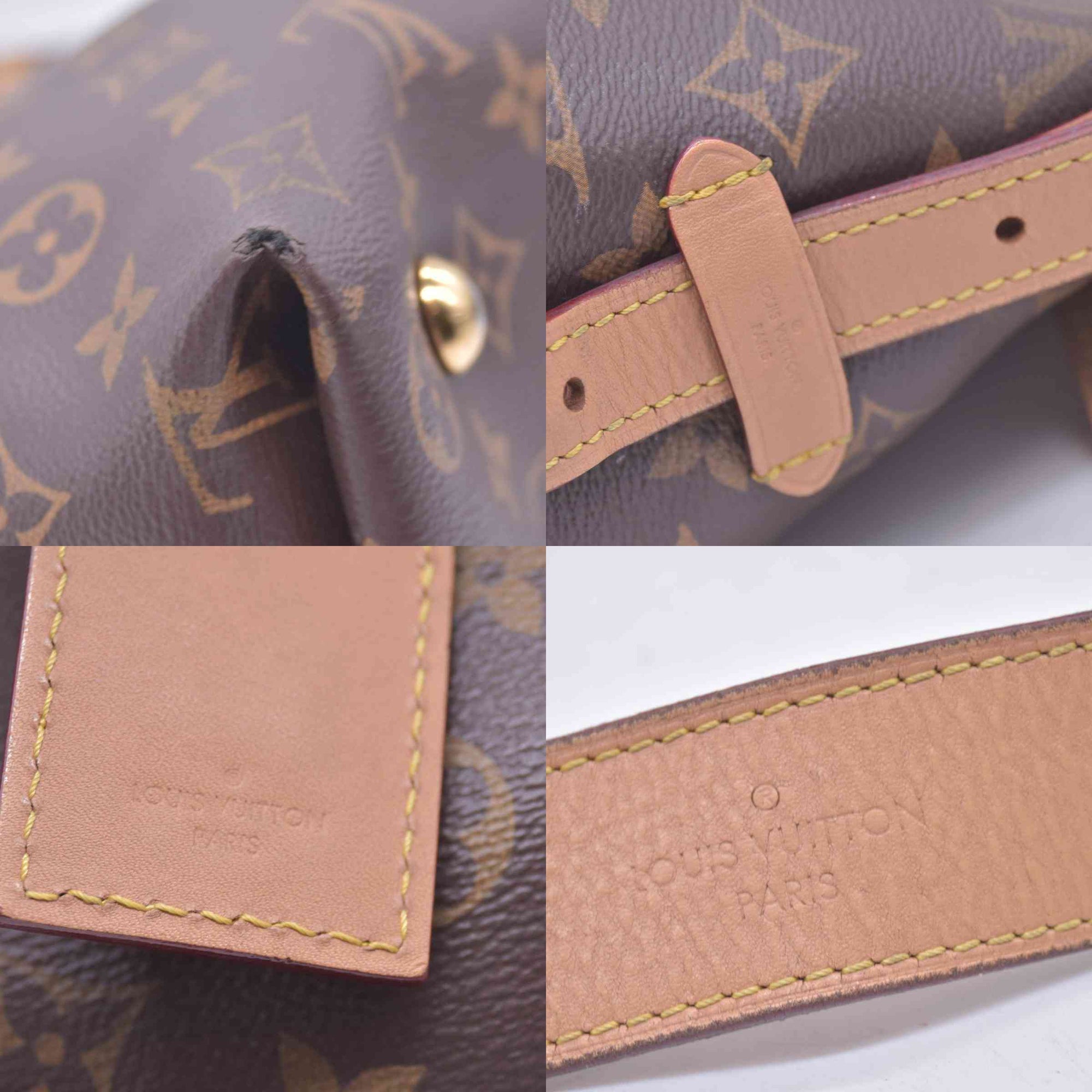 $2940 RFID Louis Vuitton Monogram Carryall PM
