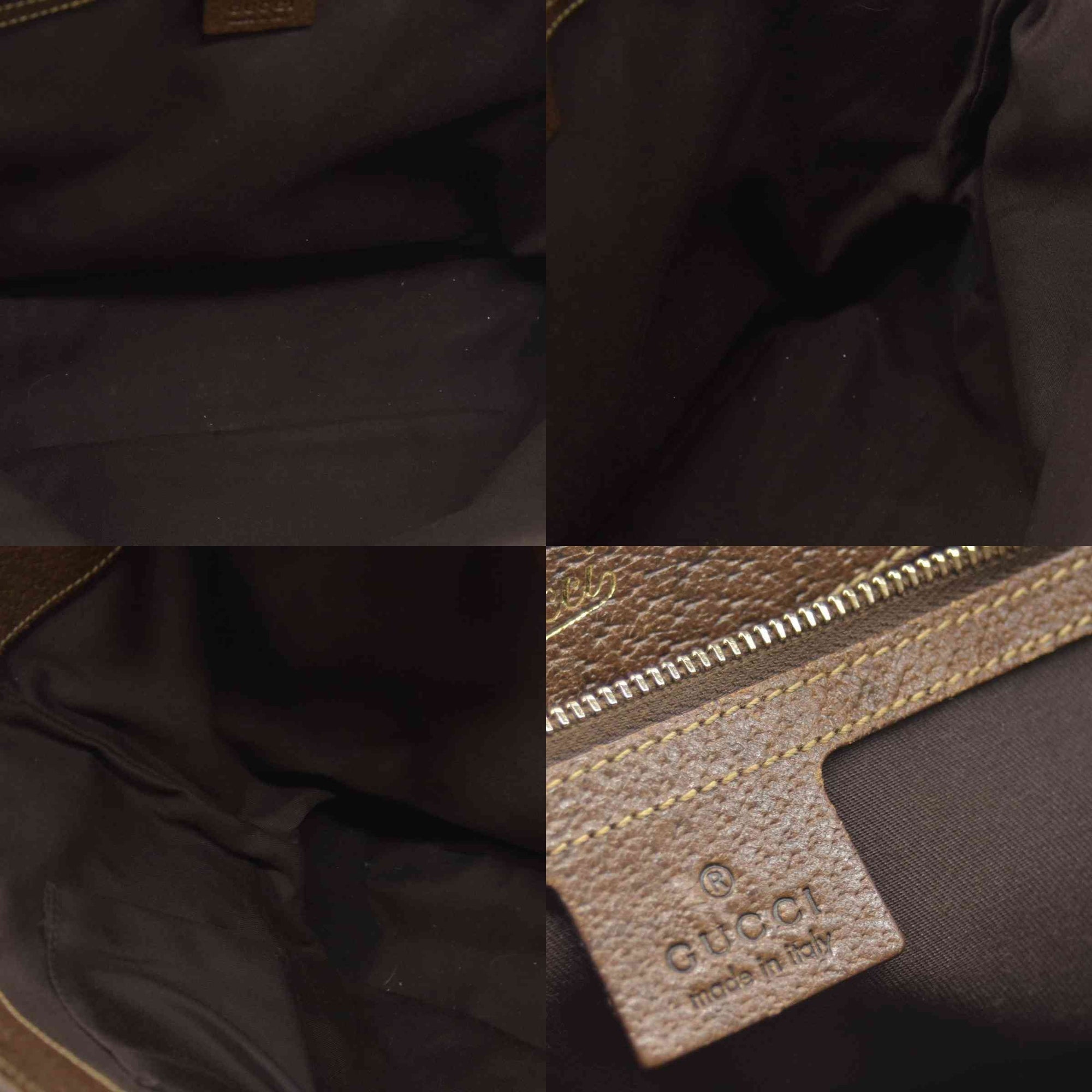 $1450 CONSIGNMENT Gucci GG Canvas Jackie Piston Lock Tote