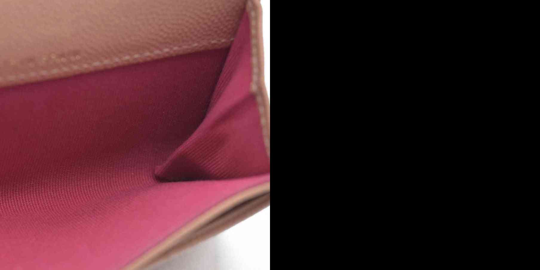 Chanel Quilted CC Flap Card Holder Interlocking CC Logo Trifold Wallet