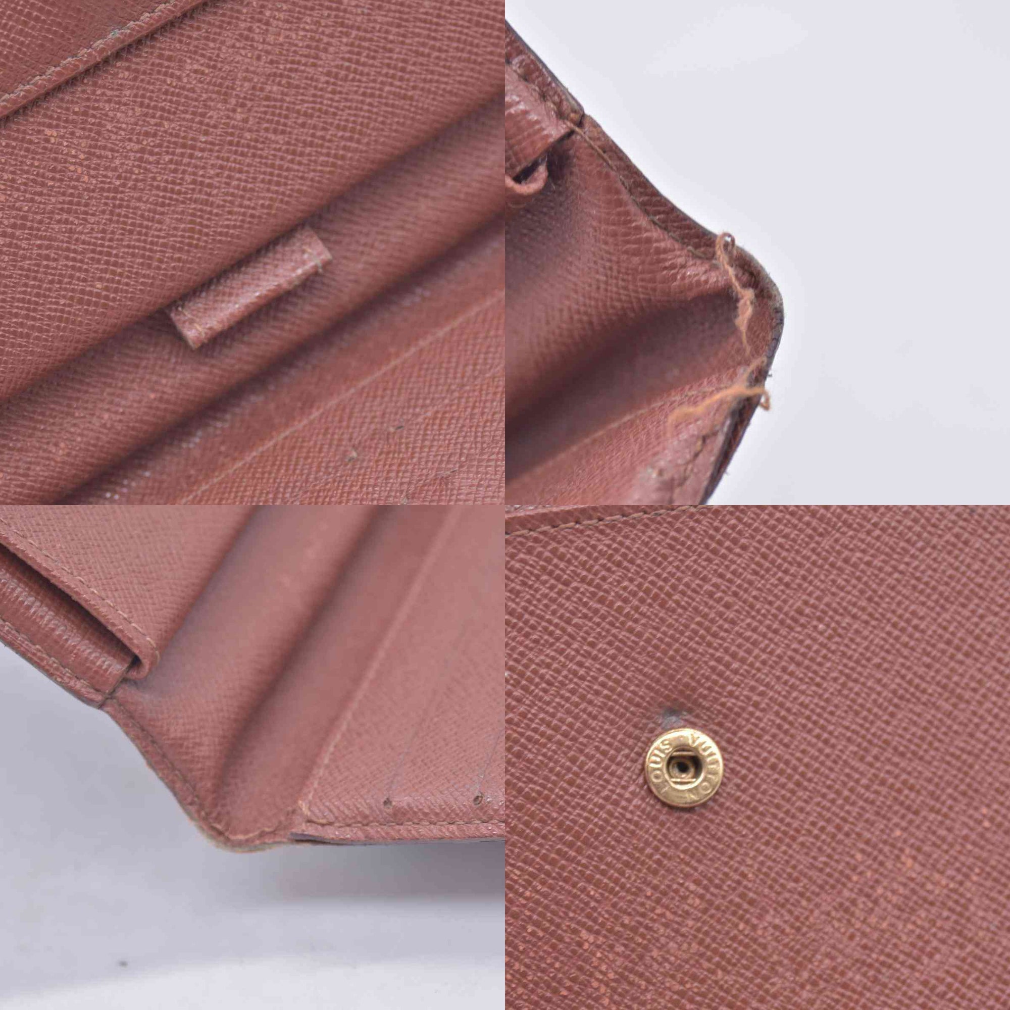 $590 LOUIS VUITTON Monogram Porte Tresor International Wallet CONSIGNMENT 10021412