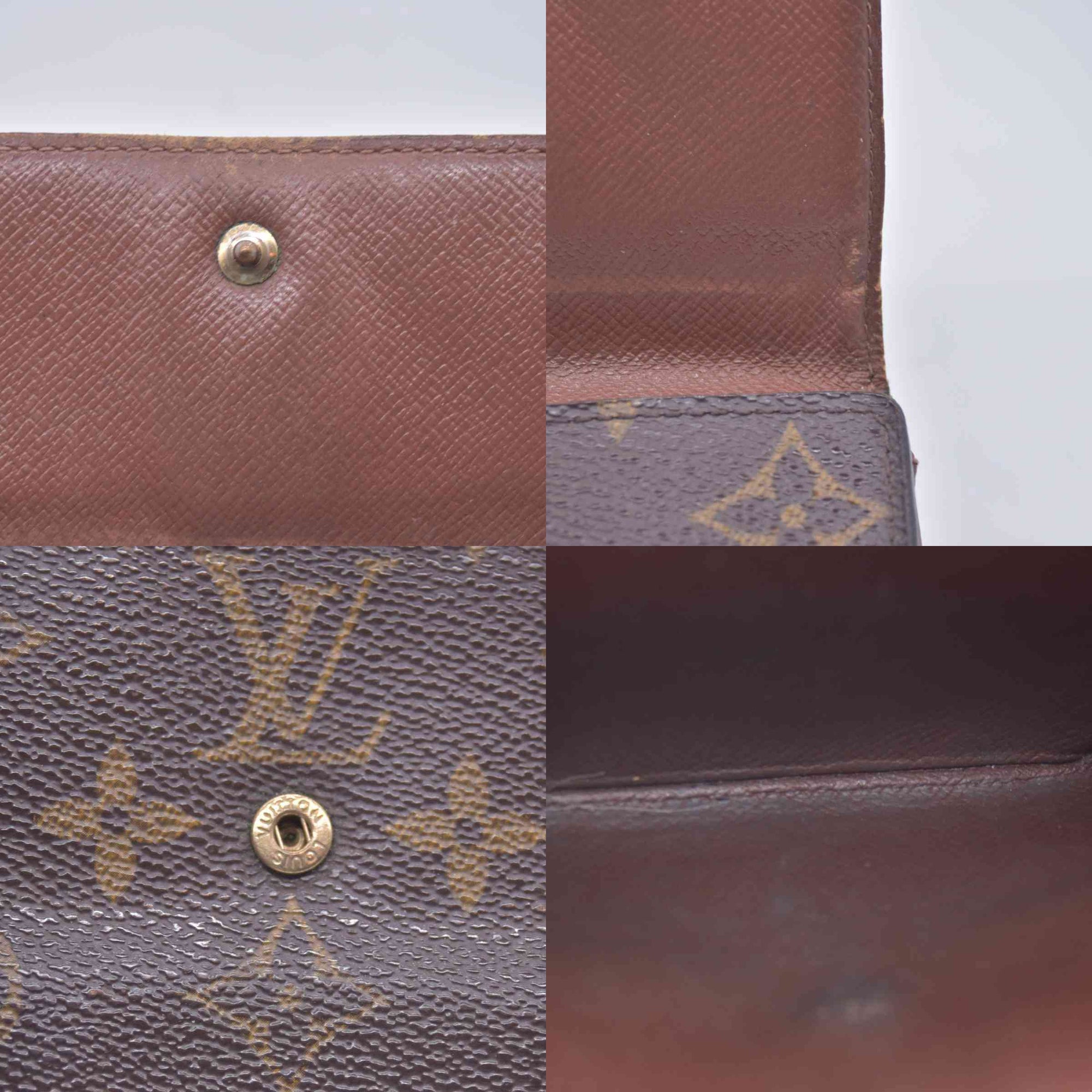 $785 2002 Louis Vuitton Elise Trifold Wallet SP0072 CONSIGNMENT 10021040