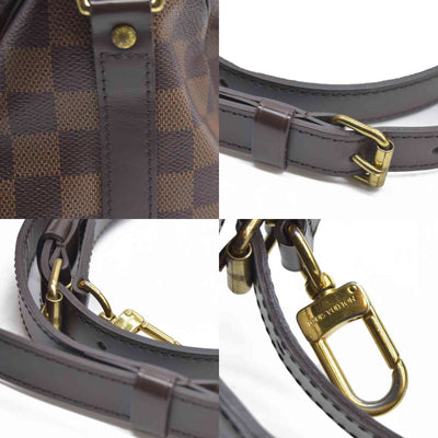 $1940 Louis Vuitton Damier Ebene Speedy Bandouliere 25