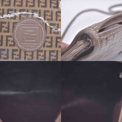$850 Fendi Zucchino FF Evening Bag Vintage