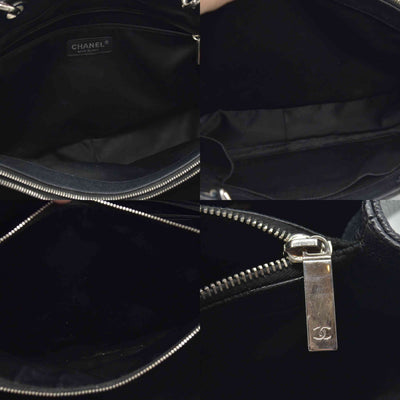 Chanel Caviar Quilted XL Grand Shopping Tote GST Black