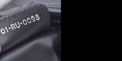$2400 CHRISTIAN DIOR Black Cannage Quilted Leather Hobo CONSIGNMENT 10021440