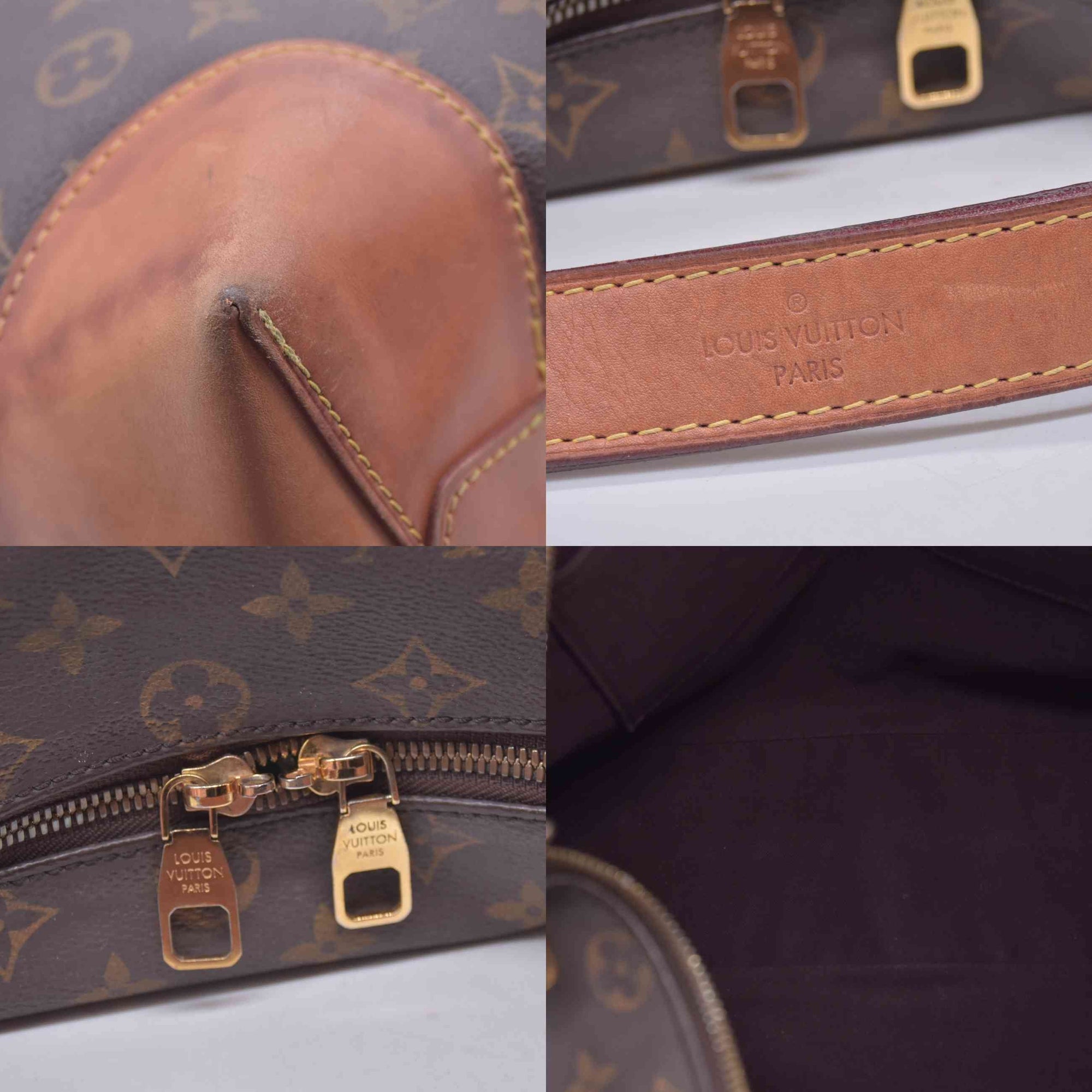 $1650 2017 Louis Vuitton Monogram Berri MM DU4157