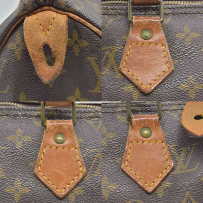 $1490 1990 Louis Vuitton Monogram Speedy 25 MI1920