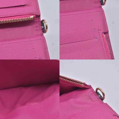$829 LOUIS VUITTON Monogram Multicolore Insolite Wallet Black / Grenade Pink CONSIGNMENT 10021558