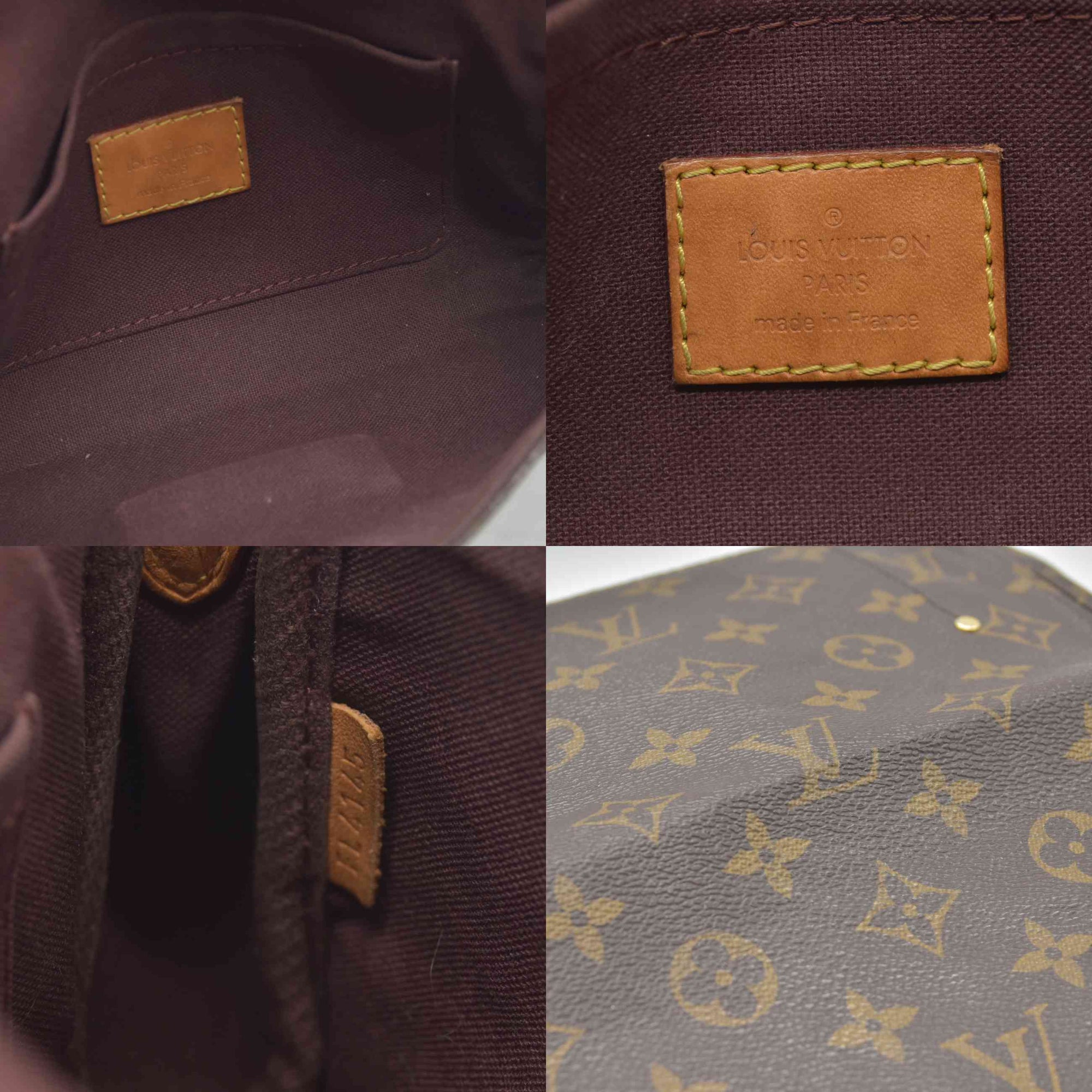 $1490 2015 Louis Vuitton  Monogram Favorite PM FL4145