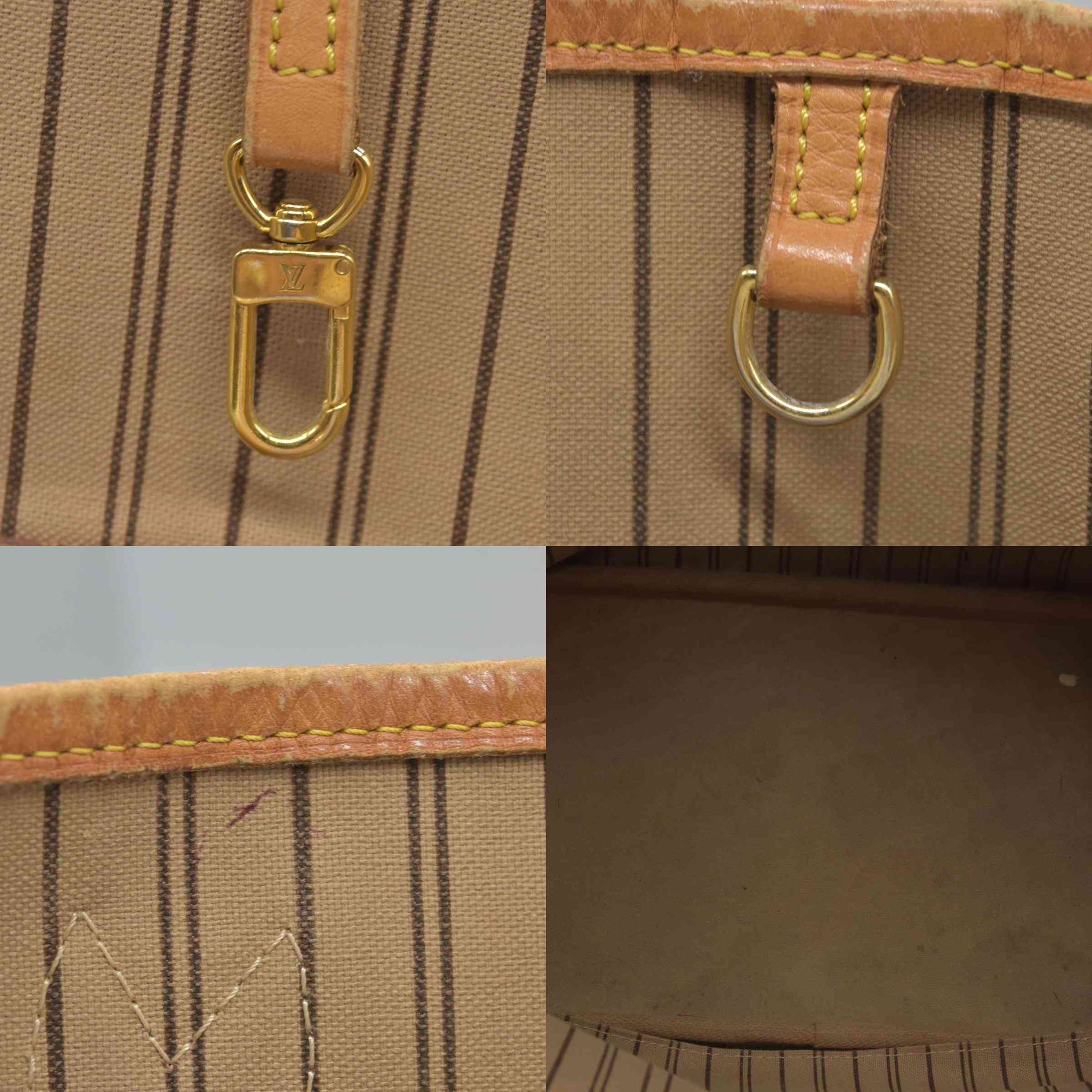 $2170 Louis Vuitton Monogram Neverfull MM SD2125