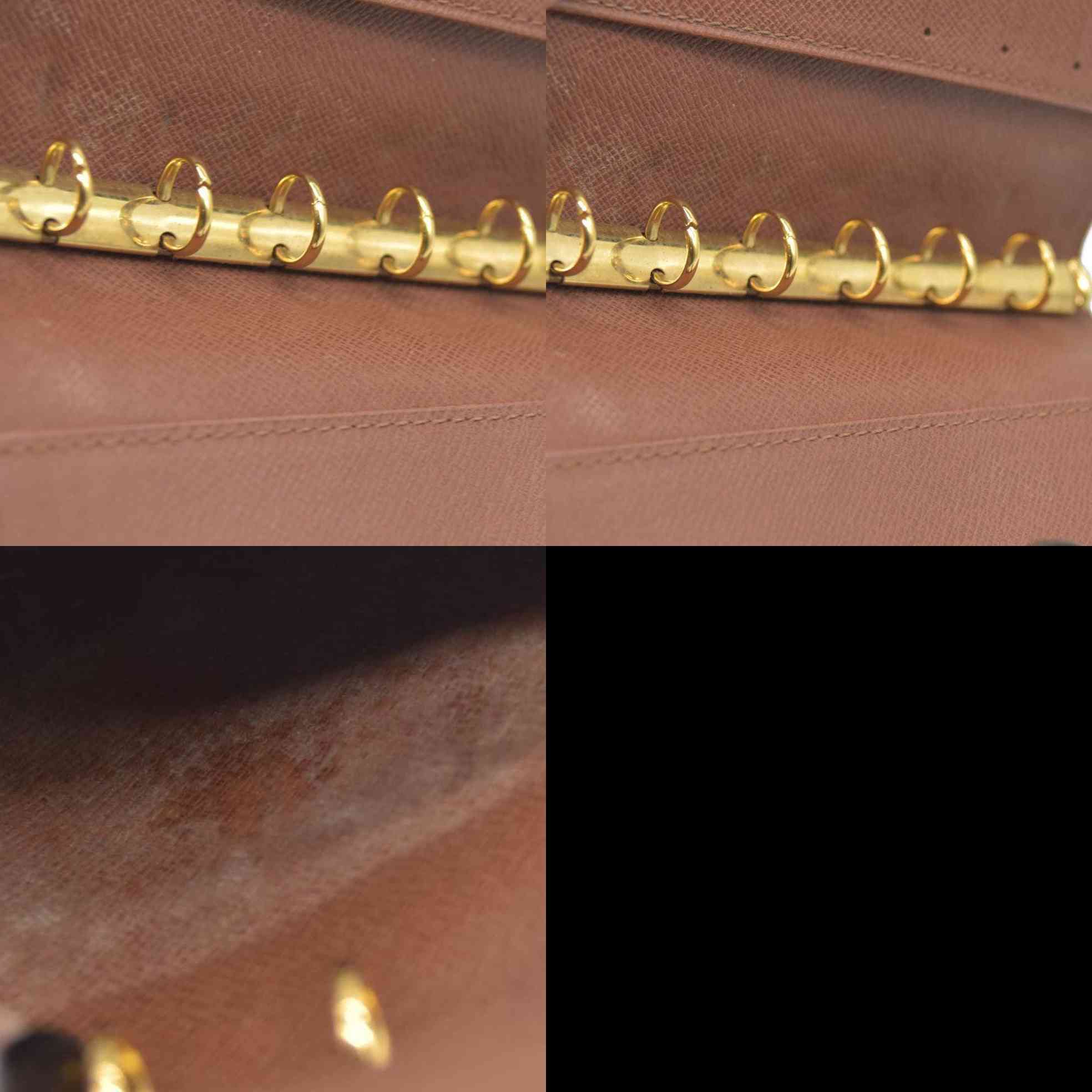 $505 Louis Vuitton  Monogram Small Ring Agenda Cover CA1919