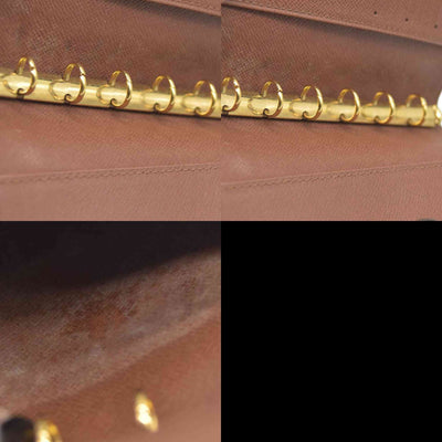 $505 Louis Vuitton  Monogram Small Ring Agenda Cover CA1919