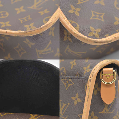 $2620 LOUIS VUITTON  Monogram Diane Black RFID Crossbody
