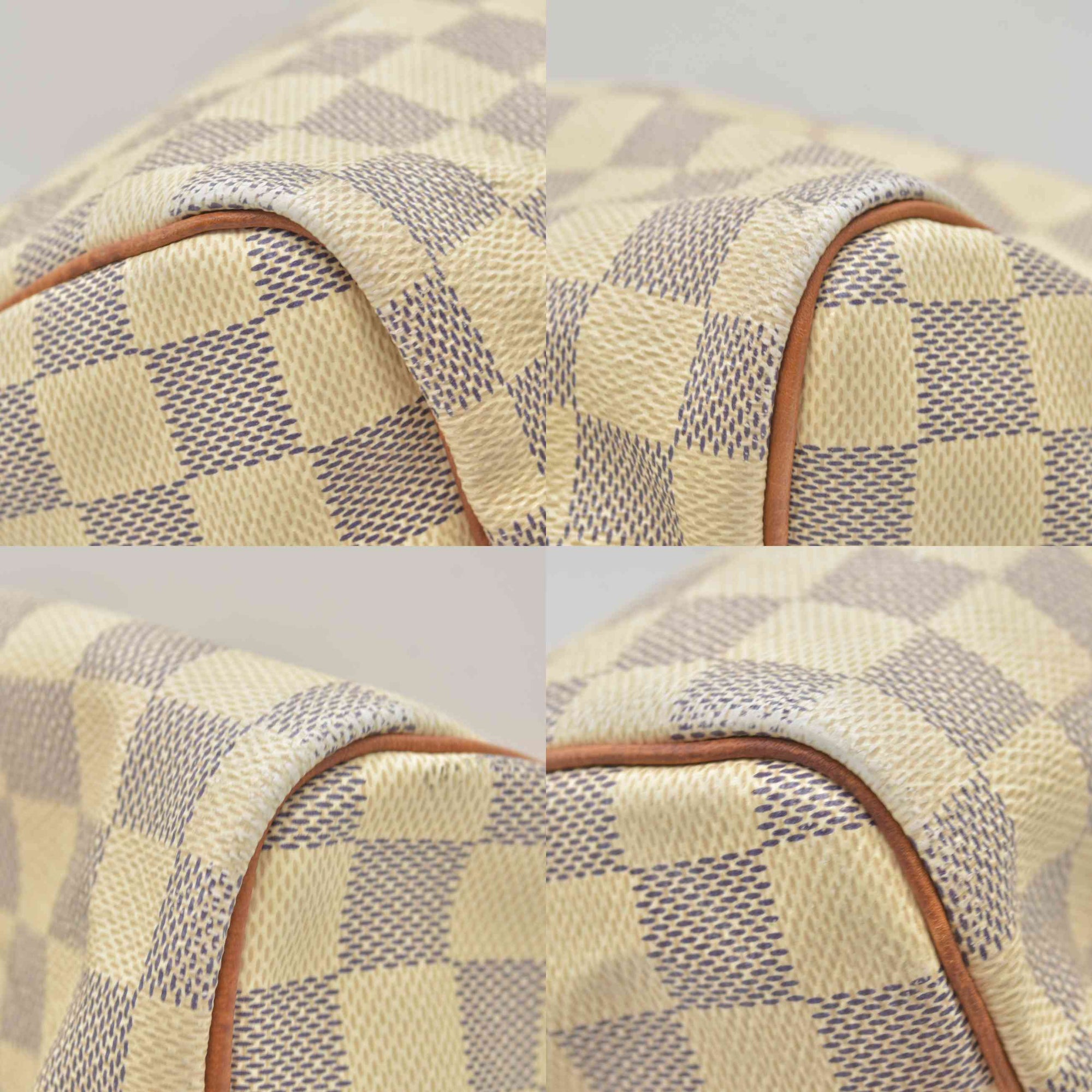 $1980 2017 Louis Vuitton Damier Azur Speedy Bandouliere 30 SP3107