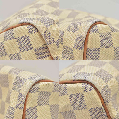 $1980 2017 Louis Vuitton Damier Azur Speedy Bandouliere 30 SP3107