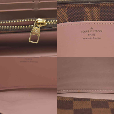 $1300 Louis Vuitton Damier Ebene Croisette Wallet on Chain