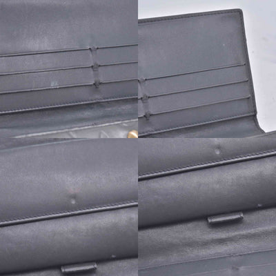 2005 Louis Vuitton Mat Monogram Porte Tresor International Grey TH0055 CONSIGNMENT 10020952