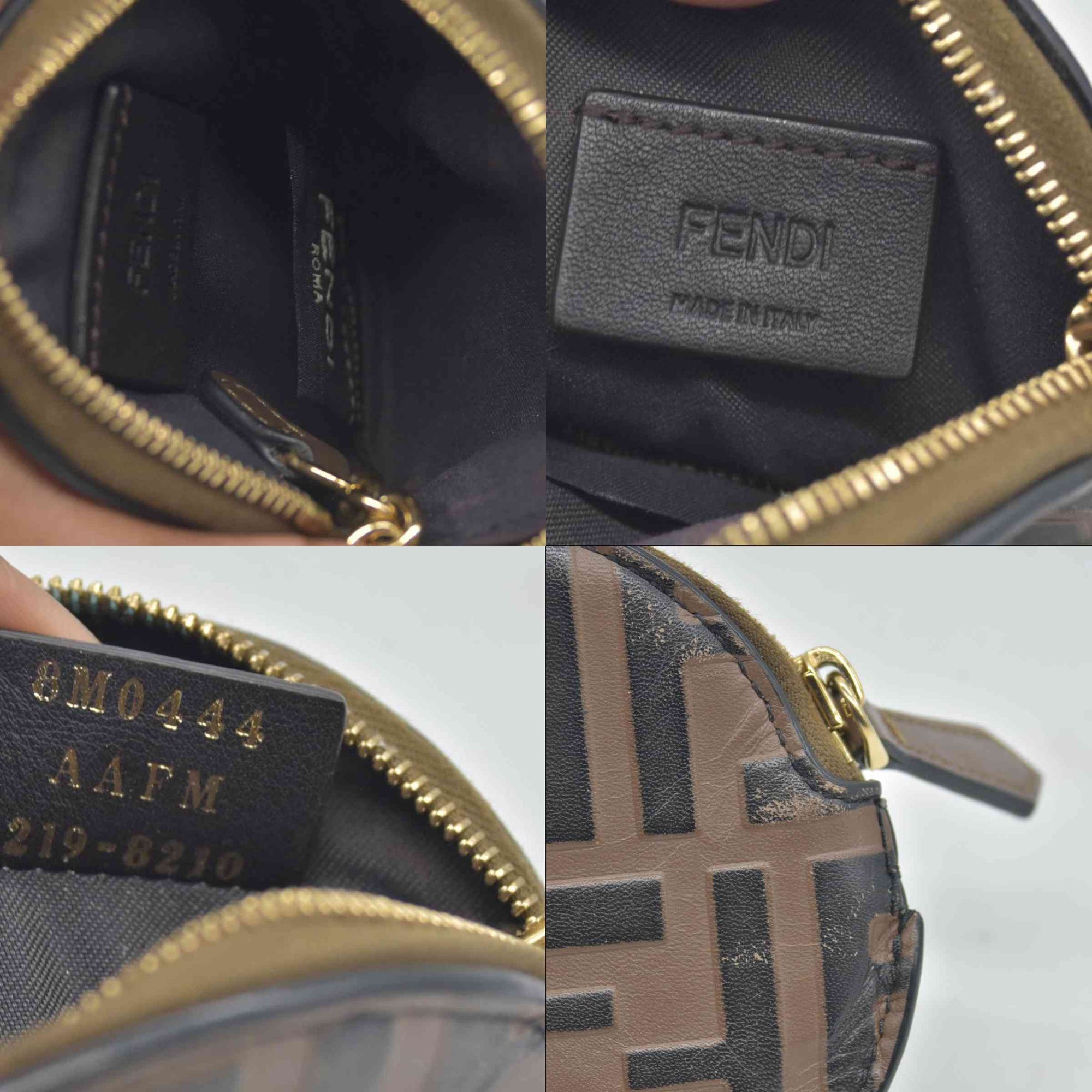 F Is Fendi Round Coin Purse