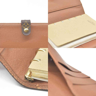Louis Vuitton Monogram Agenda PM Notebook Cover Brown CA0938