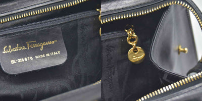 $1620 CONSIGNMENT Salvatore Ferragamo Vara Bow Shoulder Bag