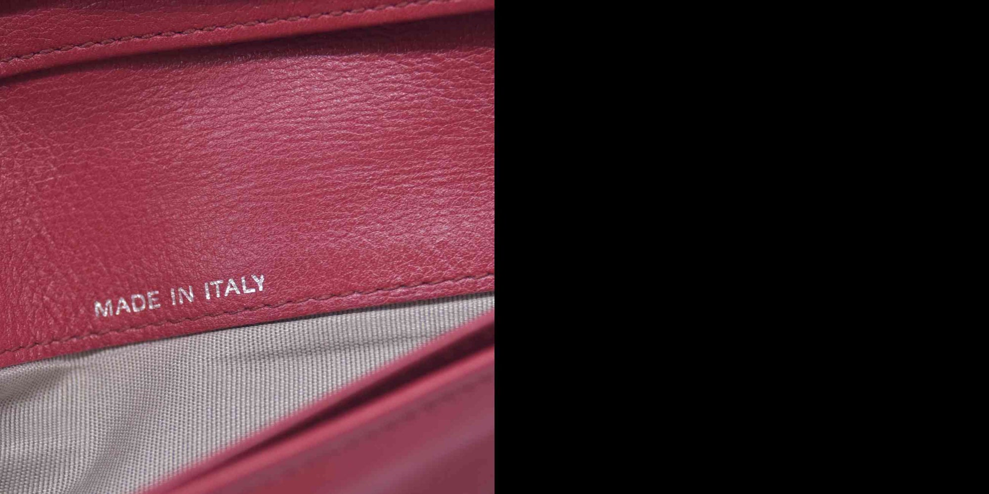 $1400 Chanel 2012 Red Quilted Caviar Leather CC-Stitch Organizer Wallet 10021115