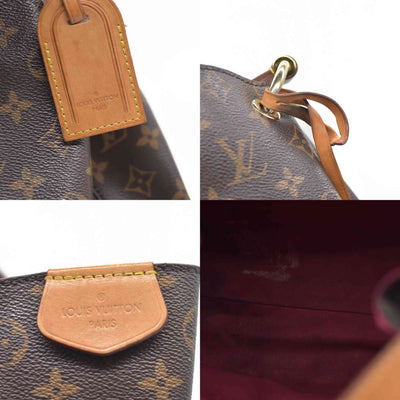 $2160 Louis Vuitton  Monogram Graceful MM Pivoine TX4128