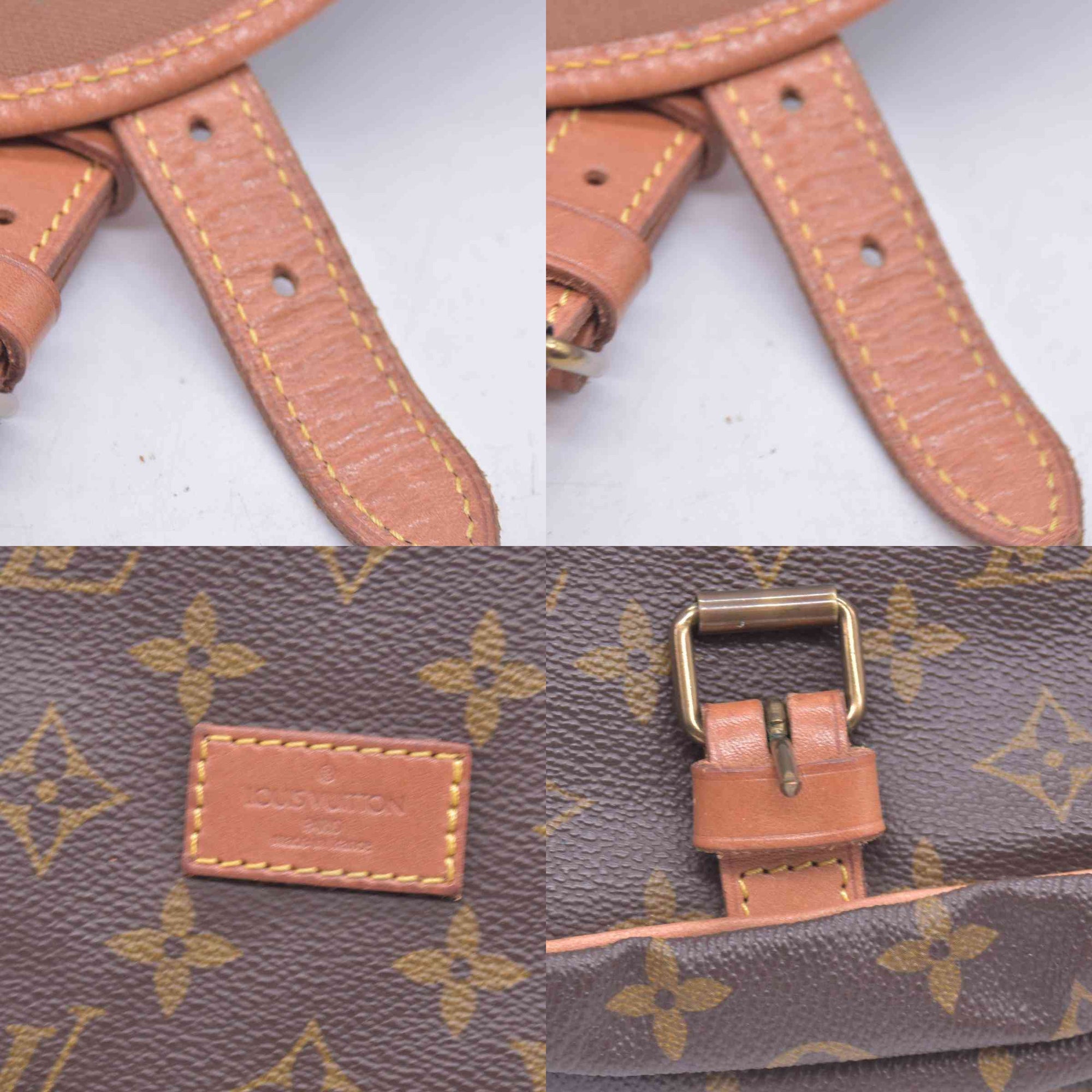 $1260 Louis Vuitton Monogram Saumur 30 CONSIGNMENT 1990s 10020924