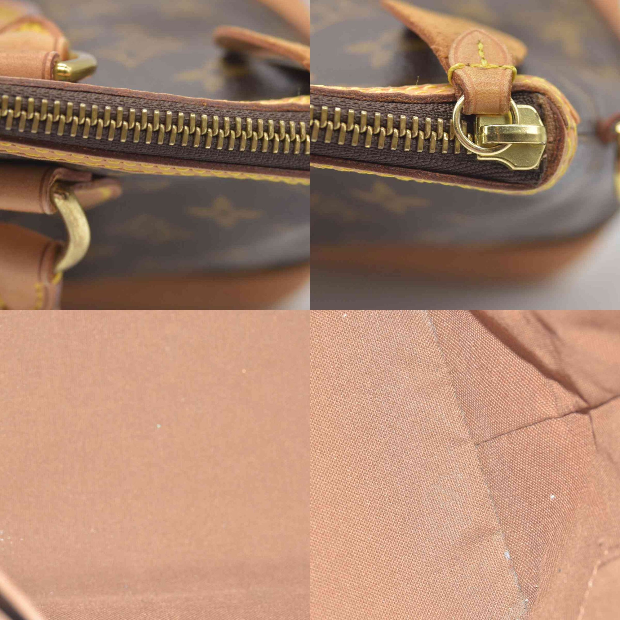 $1060 2006 Louis Vuitton Monogram Lockit PM FL0076 10019180