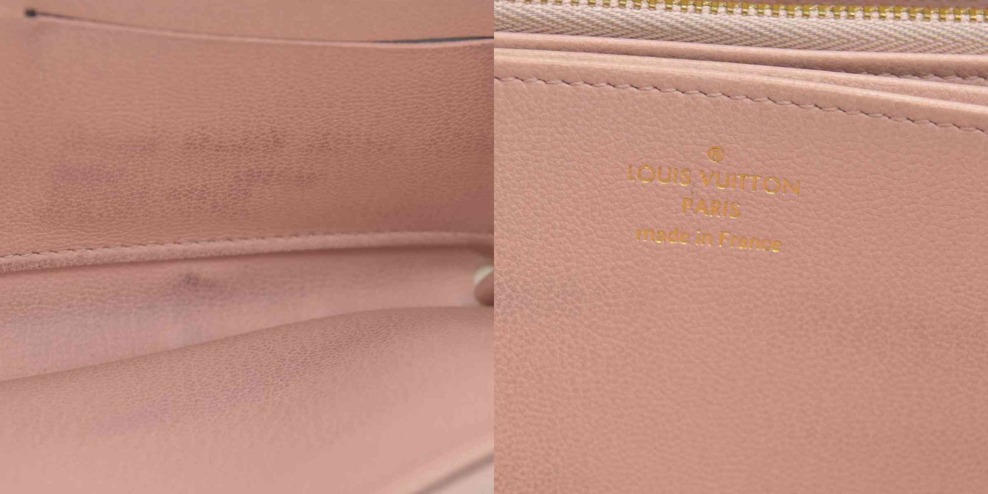 $1490 Louis Vuitton Tricolor Monogram Embossed Lambskin Zippy Wallet 10020060
