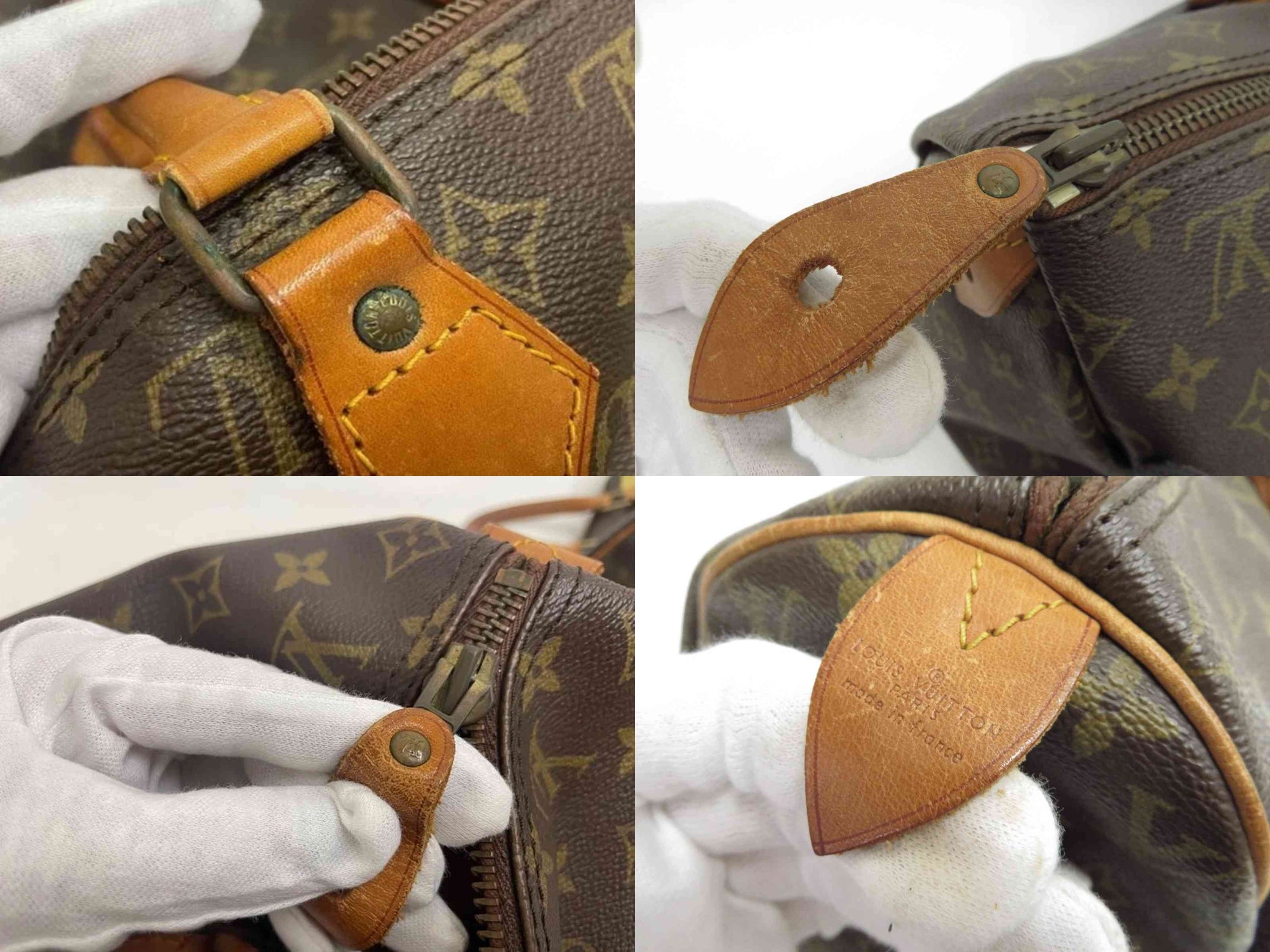 $1,550 1997 Louis Vuitton Monogram Speedy 40 SP0977