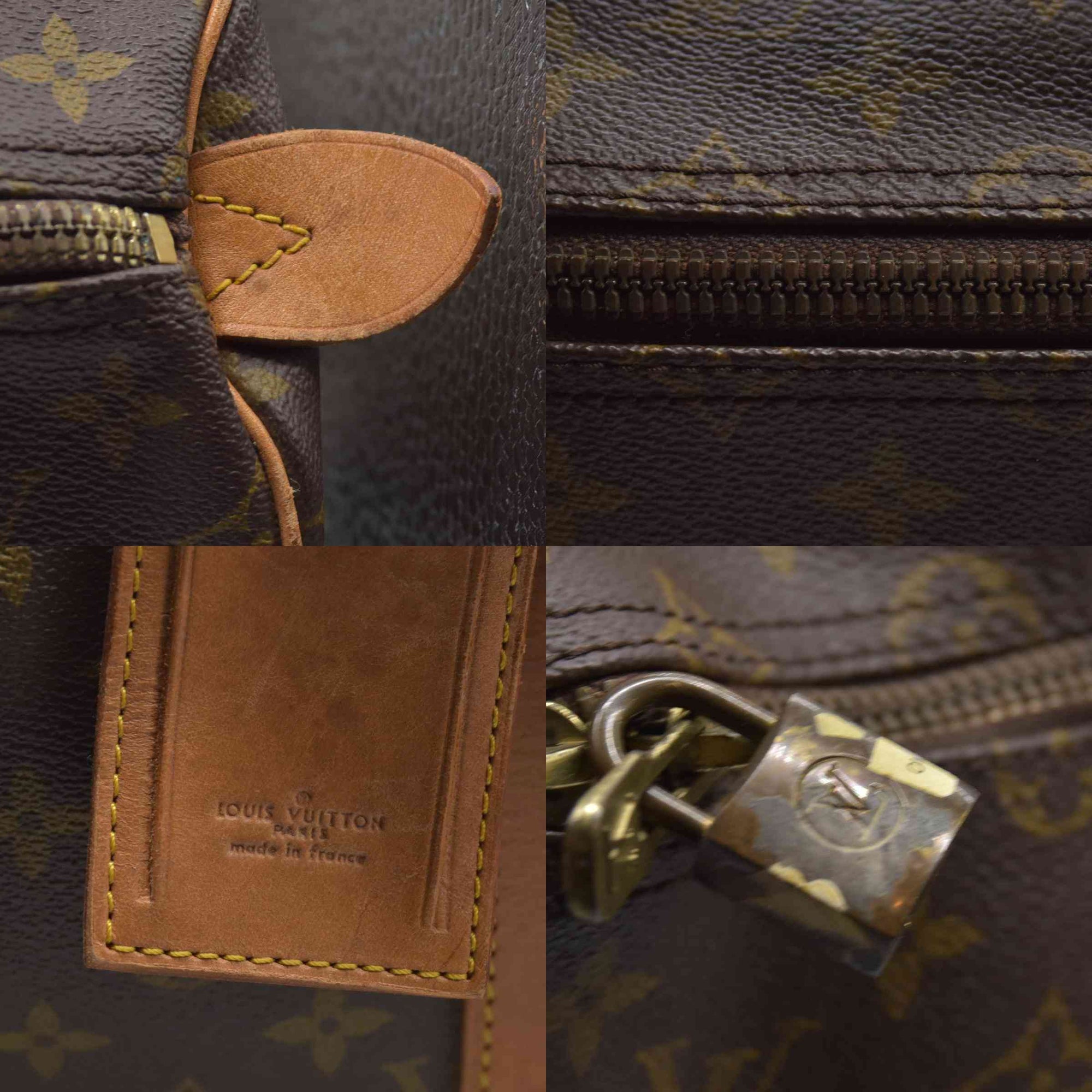 $2170 1985 Louis Vuitton Monogram Keepall 55 SD853