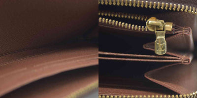 AUCTION $915 Louis Vuitton Monogram Zippy Wallet