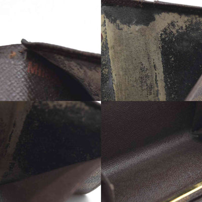 $675 Louis Vuitton Damier Porte Monnaie Billets Viennois Bifold Wallet MI1926