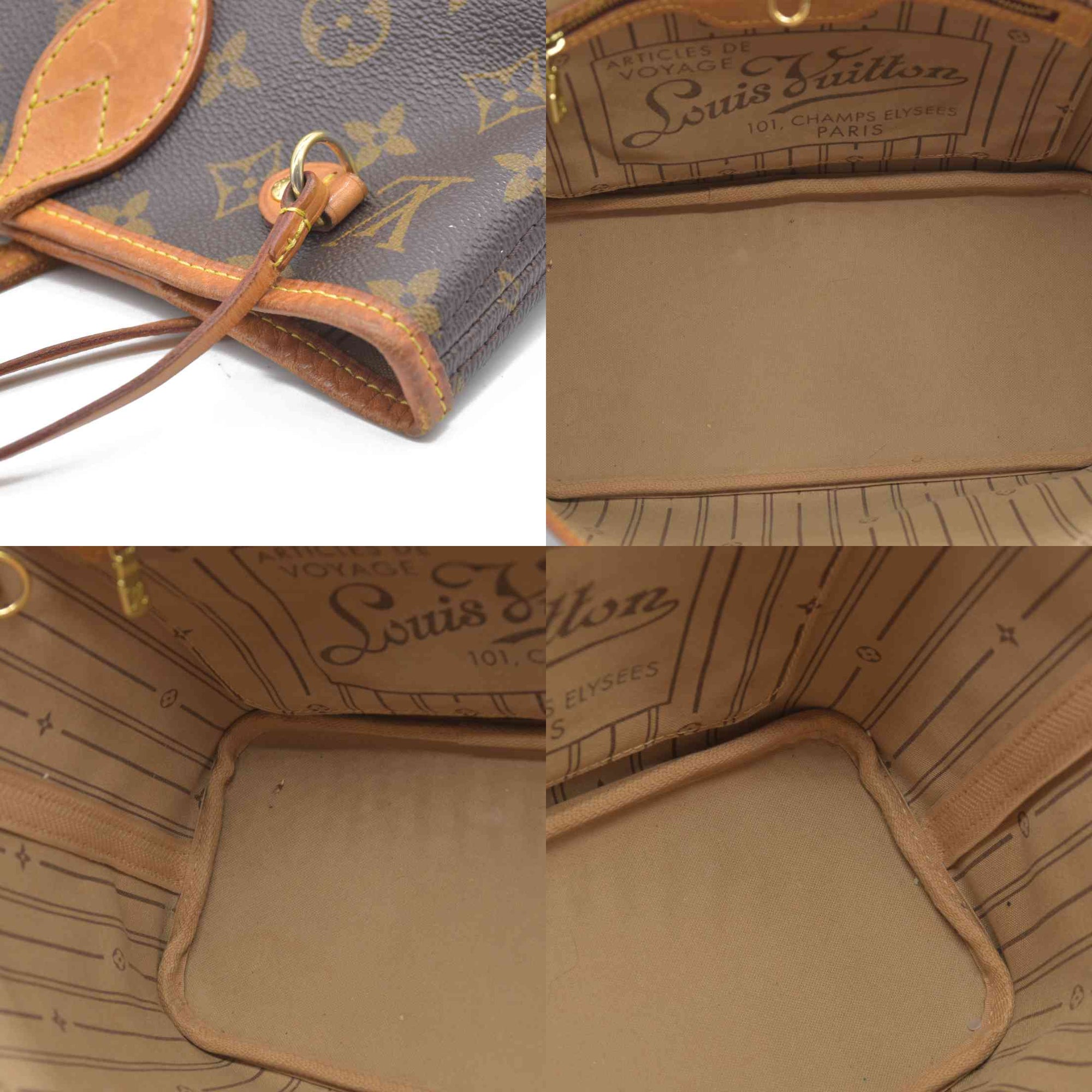 NL Consignment Louis Vuitton Neverfull PM Monogram Tote TH5017 2007