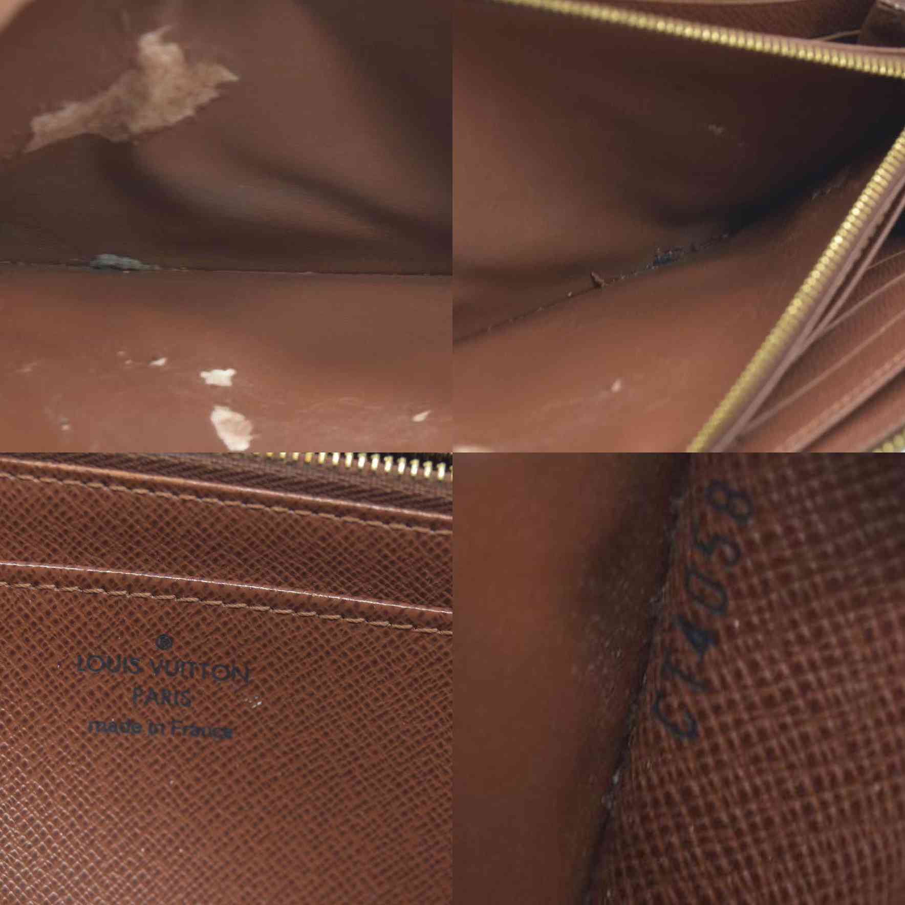 LOUIS VUITTON Monogram  Portefeuille Astrid Zippy Long Wallet