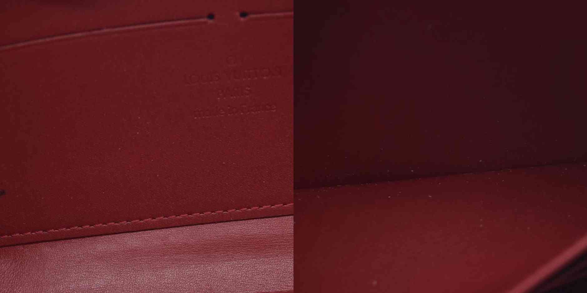 $970 Louis Vuitton Pomme d'Amour Monogram Vernis Zippy Wallet CONSIGNMENT