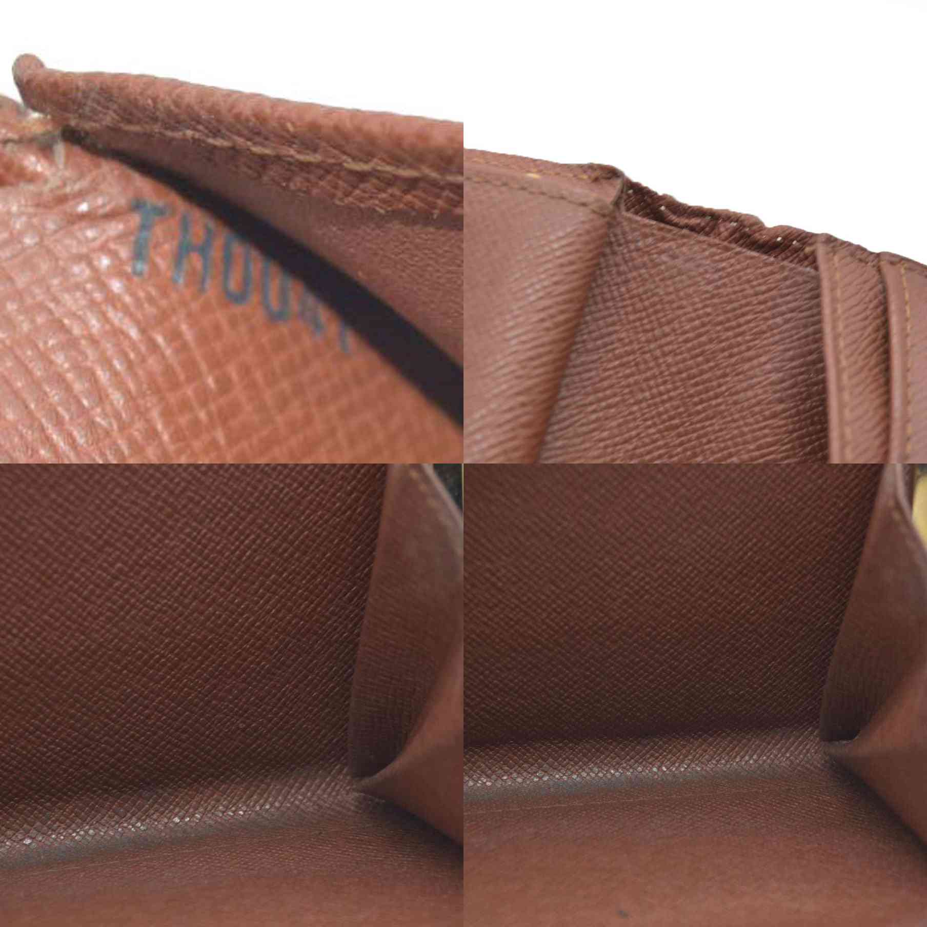 $675 Louis Vuitton Monogram Porte Monnaie Billets Viennois Bifold Wallet TH0041 CONSIGNMENT