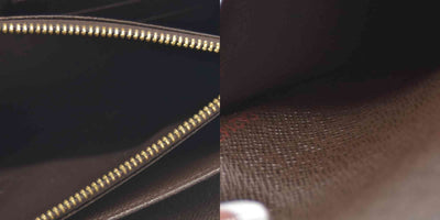 $940 Louis Vuitton Damier Ebene Zippy Wallet CA2142 CONSIGNMENT