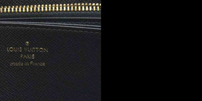 $915 CONSIGNMENT Louis Vuitton  Reverse Monogram Giant Zippy Wallet LU4220