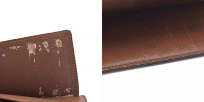 Louis Vuitton Monogram Porte Valeurs Cartes Credit Long Wallet Brown SD1915