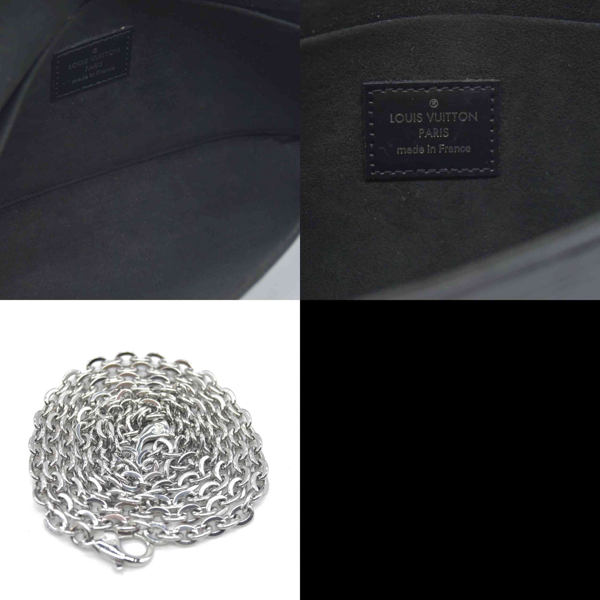 LOUIS VUITTON  Epi Pochette Felicie Black  Noir $1720