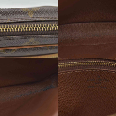 $690 LOUIS VUITTON Monogram Marly Dragonne GM Clutch Bag